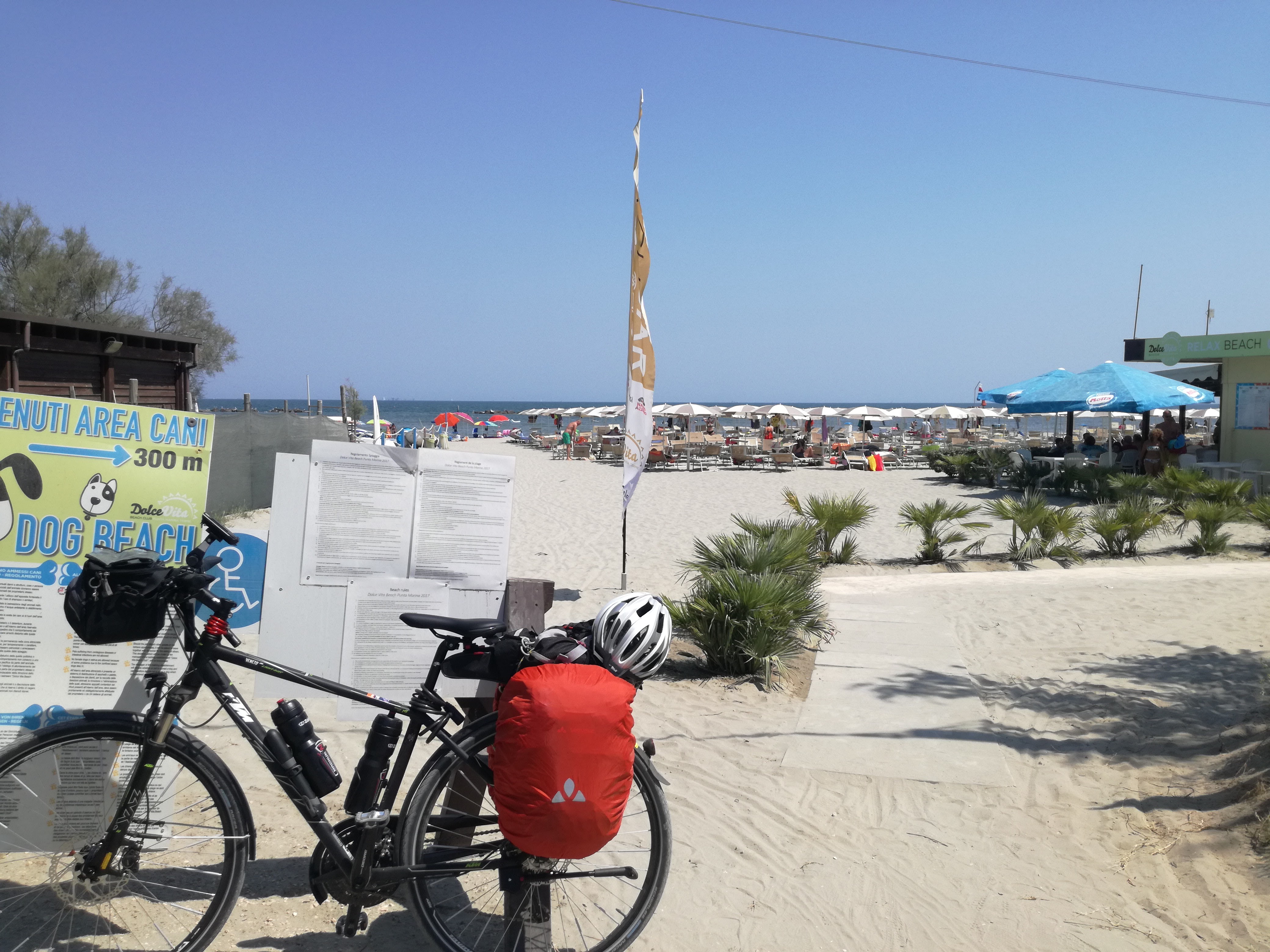 Radreise Italien 2017